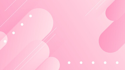 Abstract modern background gradient color. Pink gradient with halftone decoration.