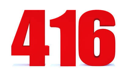 416 number