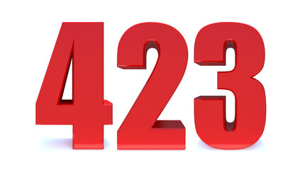 423 number