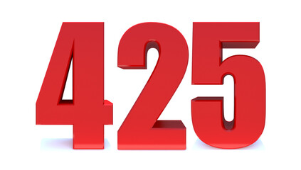 425 number