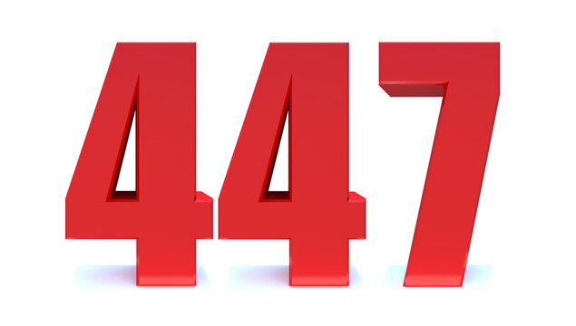 447 number