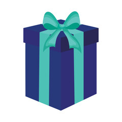 blue gift box