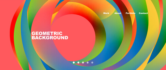 Obraz premium Liquid fluid shapes with flowin gradients abstract backgrounds. Vector illustration for wallpaper, banner, background, leaflet, catalog, cover, flyer