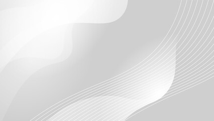 White Abstract background with dynamic effect. Motion vector Illustration..Trendy gradients. Can be used for advertising, marketing, presentation.