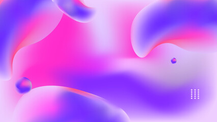 Trendy design template with fluid and liquid shapes. Abstract gradient backgrounds. Applicable for covers, websites, flyers, presentations, banners.