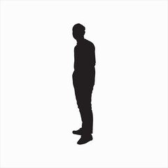 silhouette of a person