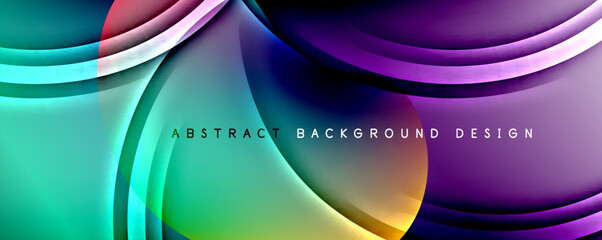 Dynamic trendy simple fluid color gradient abstract background with line effects. Vector Illustration For Wallpaper, Banner, Background, Card, Book Illustration, landing page