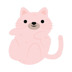 Obraz na płótnie Canvas cute cat icon