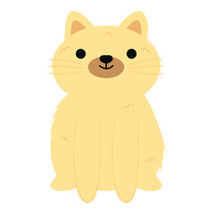 yellow cat icon
