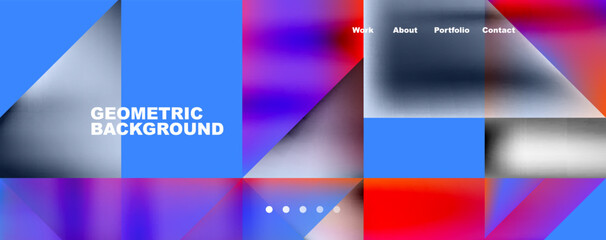 Fototapeta premium Dynamic lines, triangles, rectangles geometric abstract background. Vector Illustration For Wallpaper, Banner, Background, Card, Book Illustration, landing page