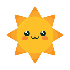 cute sun icon