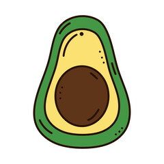 avocado fruit icon