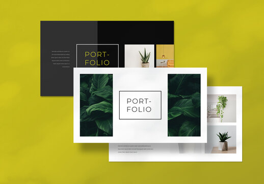 Creative Portfolio Presentation Layout
