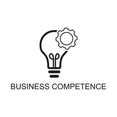 business competence icon , business icon