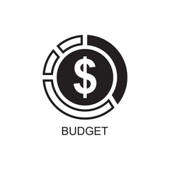 budget icon , business icon vector