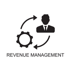 revenue management icon , business icon
