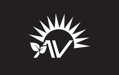 Green healthy leaf logo and Solar panel icon and Solar Energy symbol design and Eco sun logo design vector