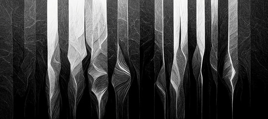 Vibrant black and white colors abstract wallpaper design