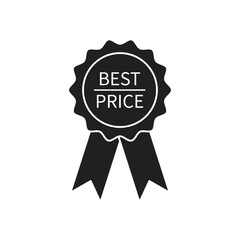best price sticker icon design. isolated on white background. vector illustration