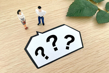 はてなマークと男女 疑問や相談