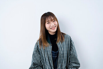 Fototapeta premium カジュアルファッションの女性