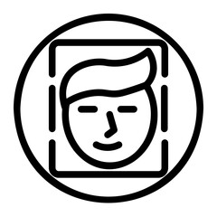 face id icon