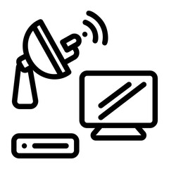 tv satelite icon