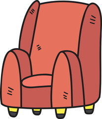 Hand Drawn Armchair illustration