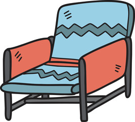 Hand Drawn Armchair illustration