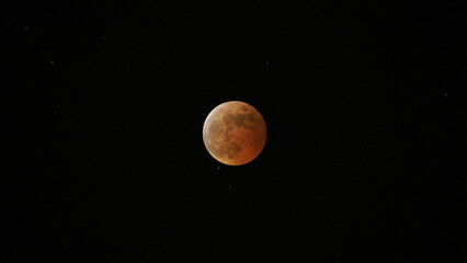 2022.11.8皆既月食望遠2