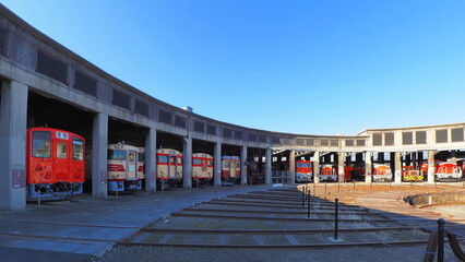 津山まなびの鉄道館（秋快晴）7