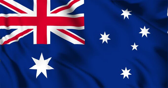 Flag of Australia. Australia's flag background