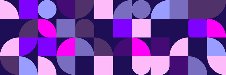 Fototapeta premium Mid-Century Abstract Vector Pattern