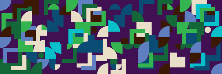 Mid-Century Abstract Vector Pattern