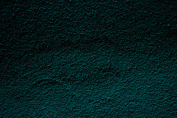 Teal colored abstract wall background with textures of different shades of teal