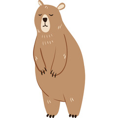 Brown Bear Illustration (2)