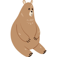 Brown Bear Illustration (8)