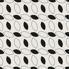 Essential geometric seamless vector pattern. Neutral and timeless abstract repeating pattern for packaging and backgrounds.