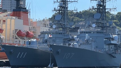 横須賀の軍艦