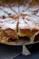 autumn tea party in the garden still life mulled wine pie