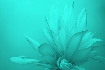 Obraz premium Turquoise, blue and green background texture, wavy silky pattern with different shades of light natural colors beautiful, wave and flowing design 