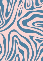 Doodle Swirl Abstract Background 
