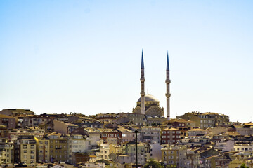 Fototapeta na wymiar Mosque in Istanbul Turkye Islamic Culture