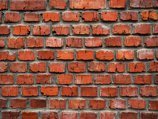 An abstract image of an old brick wall.