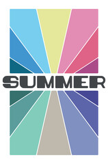 Stock vector seasonal color analysis palettes for summer type of appearance. Color guide with best colors for summer 
