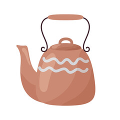 teapot isolated on white