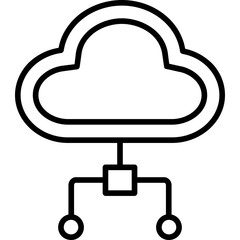 Cloud Computing Icon