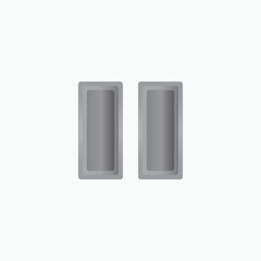 Stop Button Icon. End, Finished Symbol – Vector.   