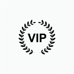 VIP Icon. Very Important Person or Priority Illustration As A Simple Vector Sign & Trendy Symbol for Design and Websites, Presentation or Mobile Application