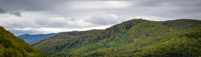 Fototapeta premium panorama of the mountains